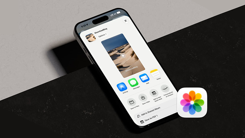 قابلیت جدید Photos در iOS 27؛ حالا میتوانید اسلایدشوها را به ویدیو تبدیل و ذخیره کنید Photos App