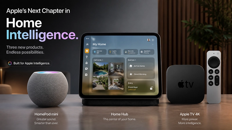 اپل 3 محصول هوشمند خانگی جدید را برای عرضه آماده کرده است apple home