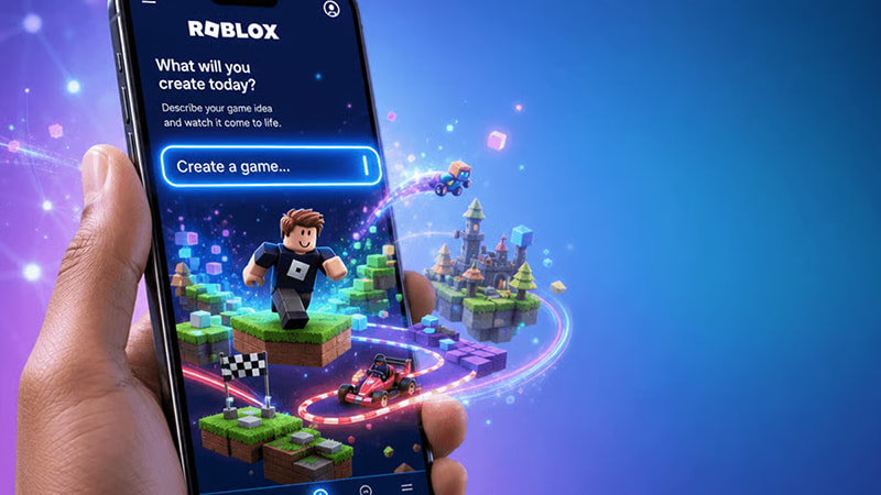 ساخت بازی در Roblox به آیفون و آیپد میآید؛ فقط با نوشتن چند جمله roblox