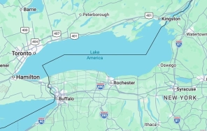 Google Maps نام Lake Ontario را به Lake America تغییر داد؛ Apple Maps هنوز مقاومت می‌کند
