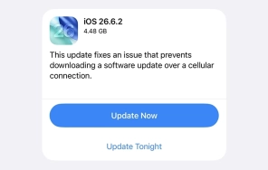 اپل iOS 26.6.2 و iPadOS 26.6.2 را با رفع مشکل دانلود آپدیت منتشر کرد